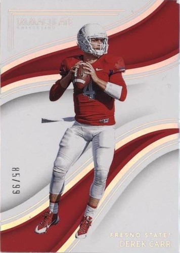 2023 Panini Immaculate Collection Collegiate Derek Carr #13