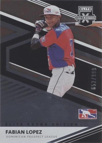 2020 Panini Elite Extra Edition - Fabian Lopez #190