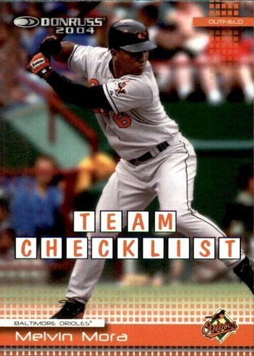 2004 Donruss - Melvin Mora #372