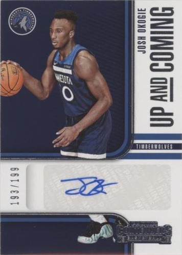 2018-19 Panini Contenders - Josh Okogie #UC-JOK