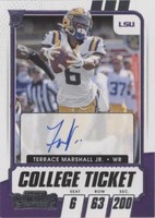 2021 Panini Contenders Draft Picks Terrace Marshall Jr. #116