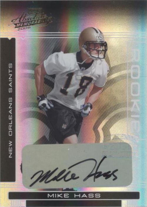 2006 Playoff Absolute Memorabilia Mike Hass #245