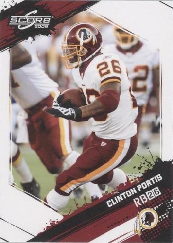 2009 Score Clinton Portis #293
