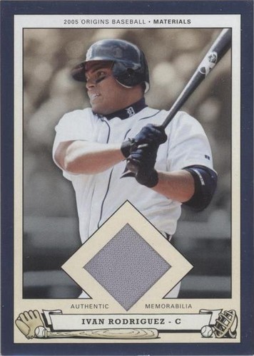 2005 Upper Deck Origins - Ivan Rodriguez #PB-IR