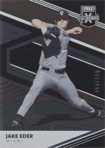 2020 Panini Elite Extra Edition - Jake Eder #111