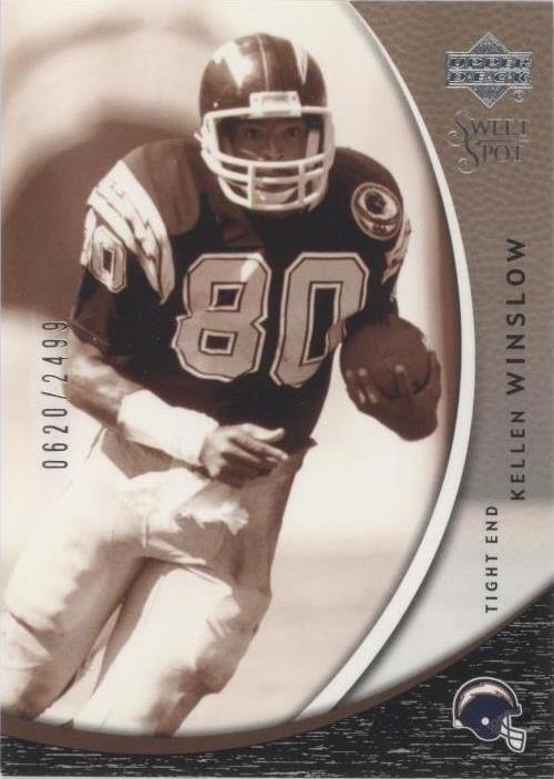 2004 Upper Deck Sweet Spot Kellen Winslow #110