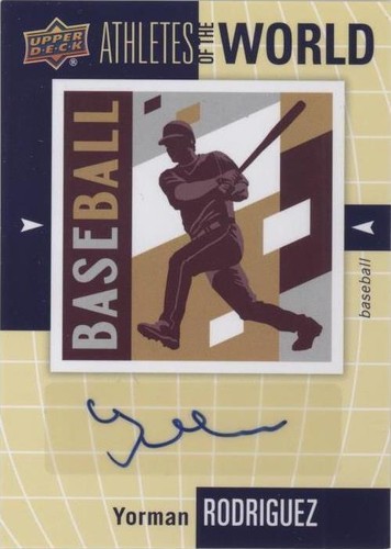2011 Upper Deck World of Sports - Yorman Rodriguez #AW-YR