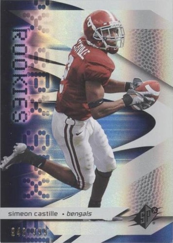 2008 SPx Simeon Castille #141