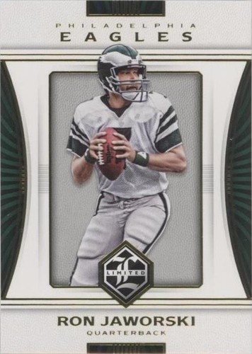 2017 Panini Limited Ron Jaworski #85