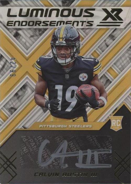 2022 Panini XR Calvin Austin III #LUM-CA