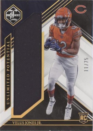 2022 Panini Limited Velus Jones Jr. #LP-VJO