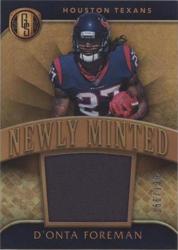 2017 Panini Gold Standard D'onta Foreman #20
