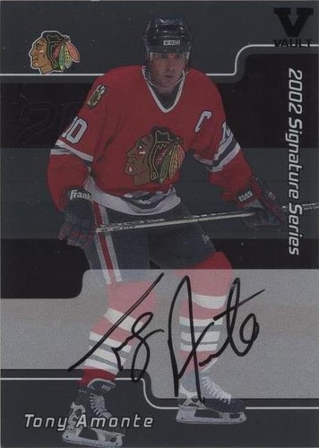 2001-02 In the Game Be A Player Signature Series - Tony Amonte #LTA
