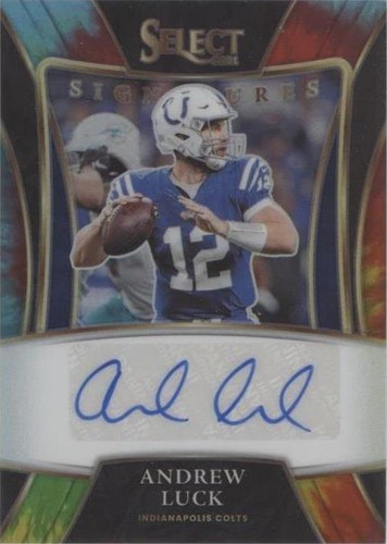 2021 Panini Select Andrew Luck #SSP-ALU