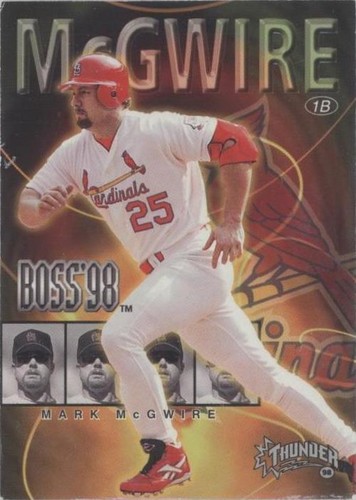 1998 Skybox Circa Thunder - Mark McGwire #14 B