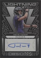 2022 Panini Obsidian Justin Tucker #LS-JTU