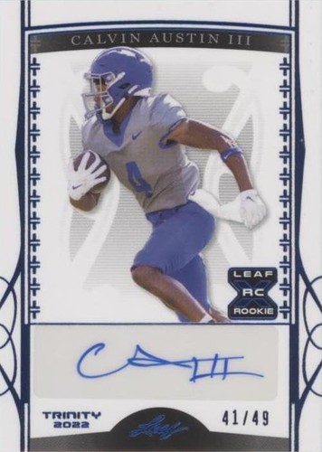 2022 Leaf Trinity Calvin Austin III #BA-CA1
