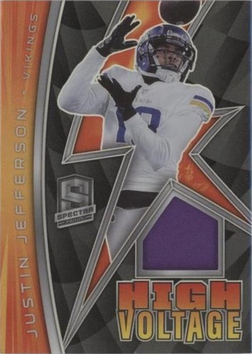 2022 Panini Spectra Justin Jefferson #HV-JJE
