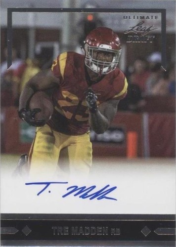 2016 Leaf Ultimate Draft Tre Madden #GLR-TM1