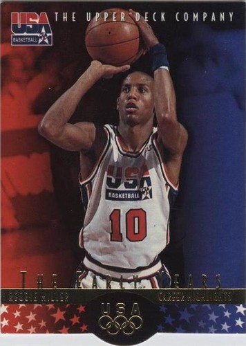 1996 Upper Deck USA Basketball Deluxe Gold Edition - Reggie Miller #13