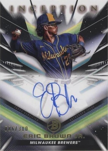 2023 Bowman Inception - Eric Brown #BPA-EBJ