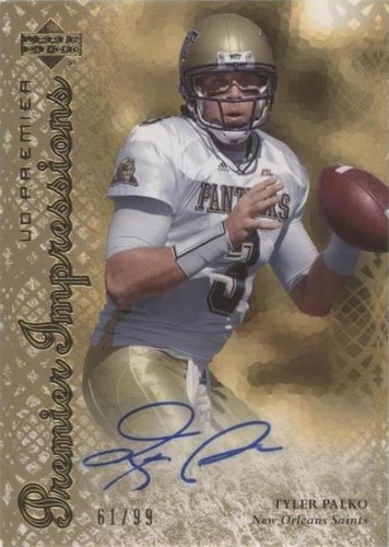 2007 UD Premier Tyler Palko #PI-TP