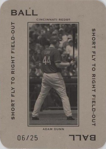 2005 Donruss Throwback Threads - Adam Dunn #PG-74