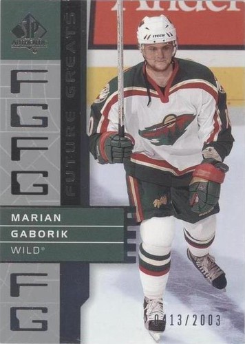 2002-03 SP Authentic - Marian Gaborik #119