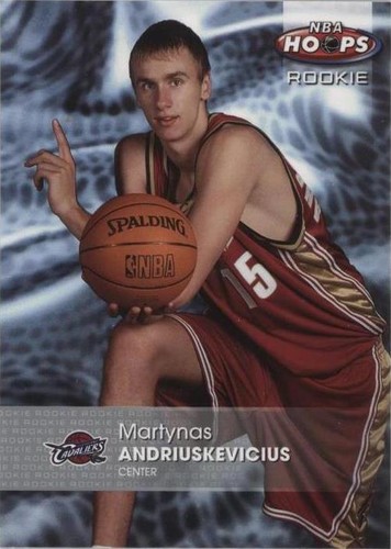 2005-06 NBA Hoops - Martynas Andriuskevicius #148