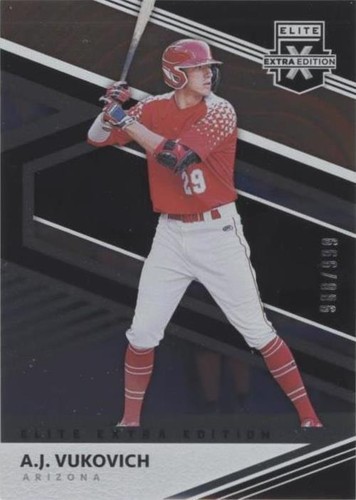 2020 Panini Elite Extra Edition - AJ Vukovich #126