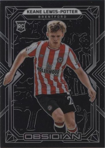 【正規品/新品タグ付】 ブレントフォードFC #23 LEWIS-POTTER Keane Lewis-Potter RC 2022-23 Select EPL BRENTFORD Silver