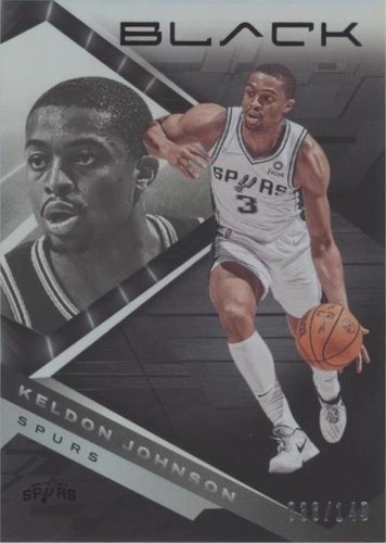 2021-22 Panini Black - Keldon Johnson #57