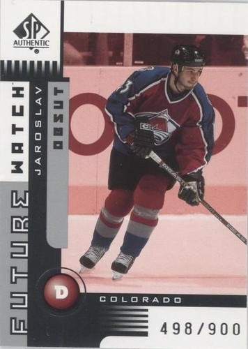 2001-02 SP Authentic - Jaroslav Obsut #141