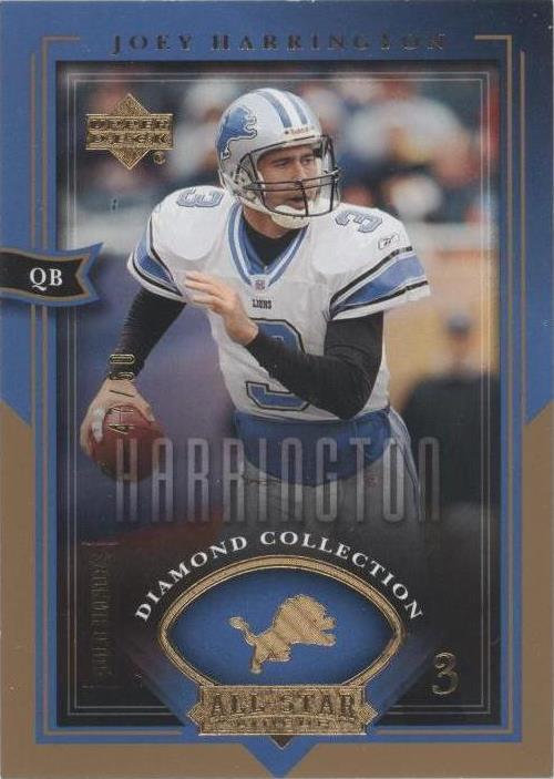 2004 Upper Deck Diamond Collection All-Star Lineup Joey Harrington #30