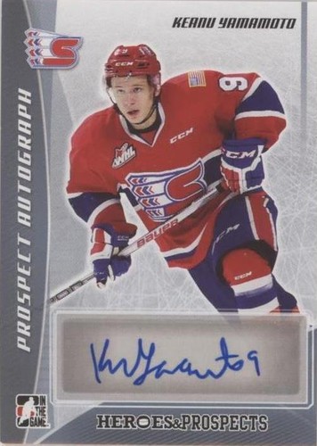 2016-17 Leaf In the Game Heroes & Prospects - Keanu Yamamoto #PA-KY2