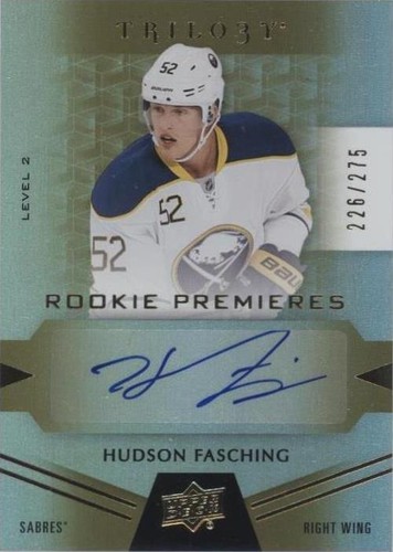 2016-17 Upper Deck Trilogy - Hudson Fasching #109