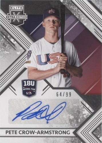 2018 Panini Elite Extra Edition - Pete Crow-Armstrong #18U-PC