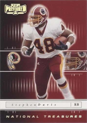 2001 Playoff Preferred Stephen Davis #99