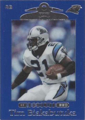 1999 Playoff Absolute SSD Tim Biakabutuka #15