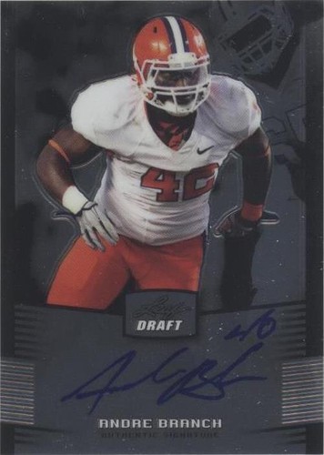 2012 Leaf Metal Draft Andre Branch Corico Wright #AB1