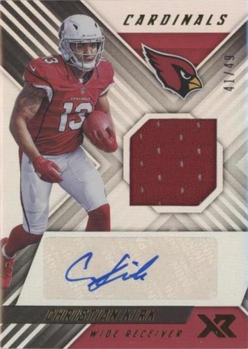 2018 Panini XR Christian Kirk #RSA19