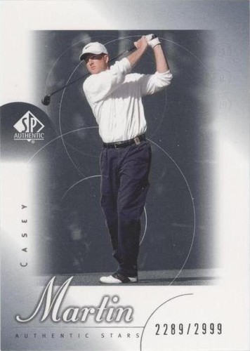 2001 SP Authentic - Casey Martin #59