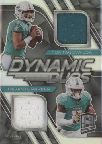 2020 Panini Spectra Devante Parker Tua Tagovailoa #4