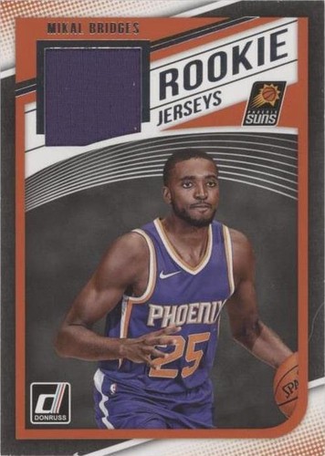 2018-19 Panini Donruss - Mikal Bridges #RJ-MKB