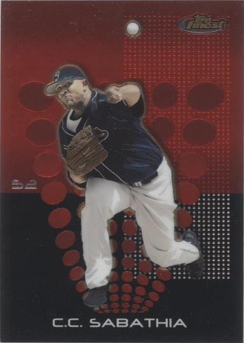 2004 Topps Finest - C.C. Sabathia #82