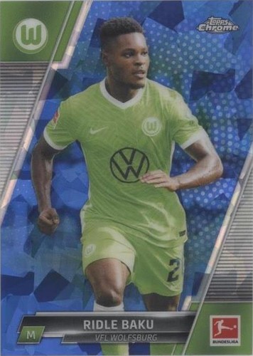 2021-22 Topps Chrome Bundesliga Sapphire Edition Ridle Baku #96