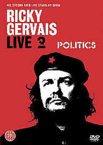 Ricky Gervais Live 2 - Politics [DVD] - Brand New & Sealed