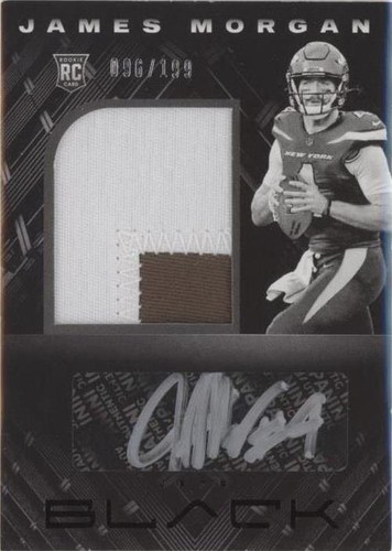 2020 Panini Black James Morgan #241