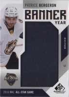 2016-17 SP Game Used - Patrice Bergeron #BAS-PB