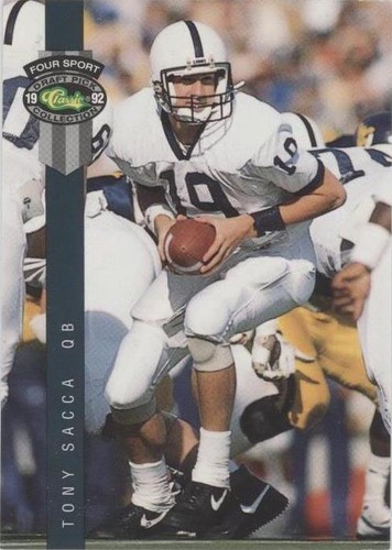 1992 Classic Four Sport Draft Pick Collection Tony Sacca #98